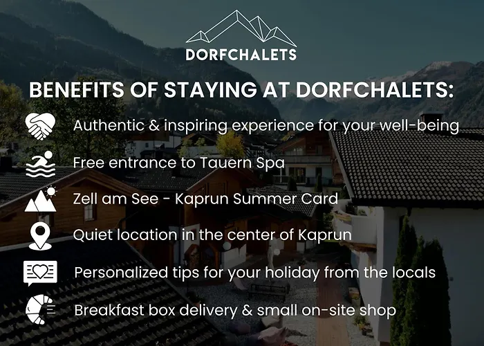 Dorfchalets - Alma Inkl Tauern Therme Eintritt & Sommerkarte Dom wakacyjny Kaprun